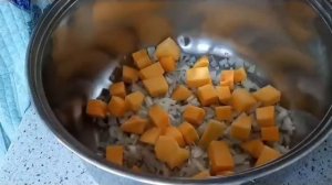 Borani plovu. Balqabaq plovu.Плов из тыквы🍲