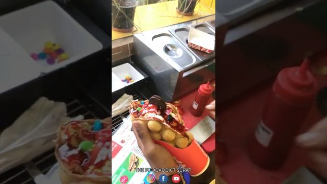 #waffle #dessert #sweettooth WAFFLE | FRUIT LOVER | STRAWBERRY OREO |