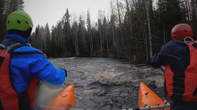 Сплав по Уксе, Южная Карелия, серия 2 смотреть онлайн