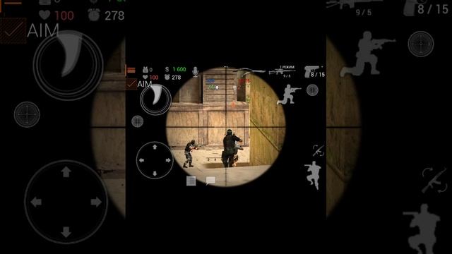 играю в клон КС го сори за экран