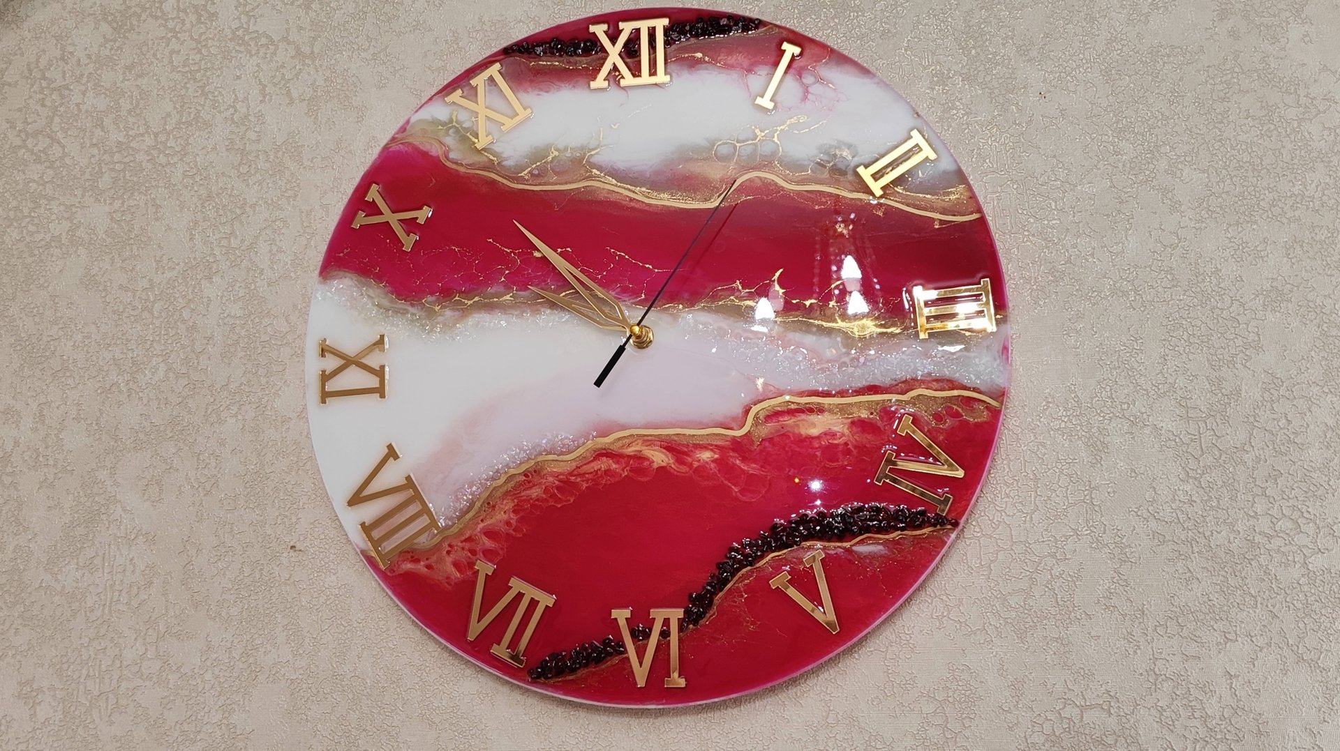 Часы из эпоксидной смолы смотреть онлайн