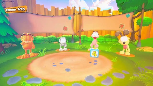 Garfield Lasagna Party gameplay - GogetaSuperx смотреть онлайн