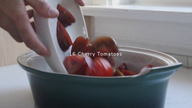 Fruit and Tomato Caprese Salad with Burrata Recipe смотреть онлайн