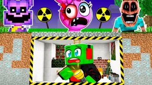 СЕКРЕТНАЯ БАЗА ПРОТИВ АПОКАЛИПСИС СПРУНКИ ХОРРОР КАТНЭП МИМИК В МАЙНКРАФТ