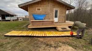 почти ВЕЧНАЯ садовая дорожка ЗА КОПЕЙКИ из дерева своими руками