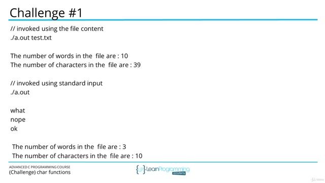 065 (Challenge) char functions смотреть онлайн