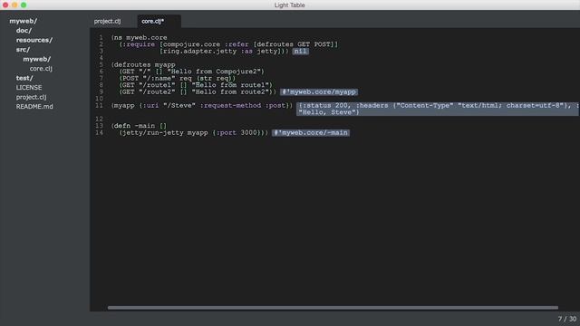 28. Routing With Compojure - Learning Path Clojure Fundamentals смотреть онлайн