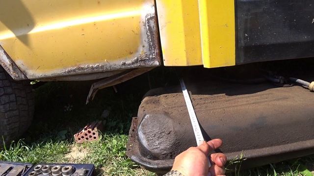 Потек бак Мерседес 308 Почтовик смотреть онлайн