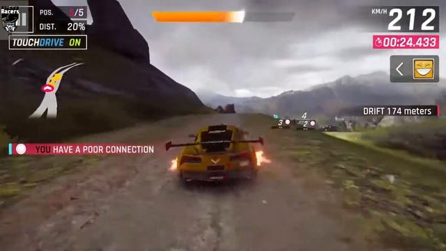 Asphalt 9 Chevrolet Corvette C7.R Max Power By Wacky Racers смотреть онлайн