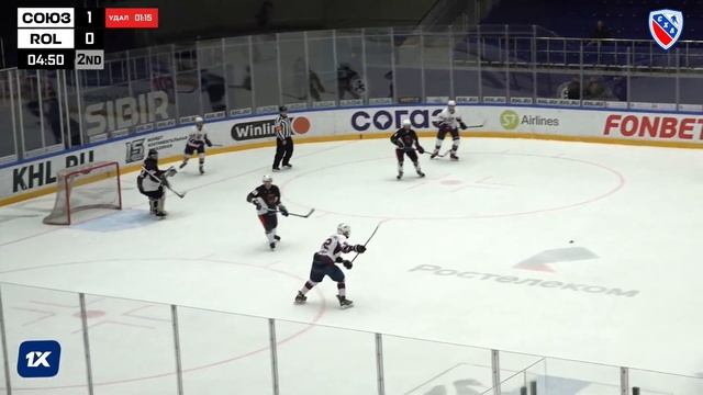 Кубок А.Д. Гаранина СХЛ. ПЛЕЙ-ОФФ. "СОЮЗ" - "Rolatex". ЛДС "Сибирь". 06.04.2024 г. смотреть онлайн