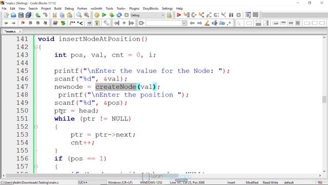 137 (Demonstration) Linked Lists смотреть онлайн