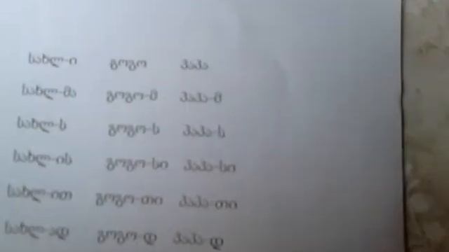 Georgian language lesson 4 смотреть онлайн