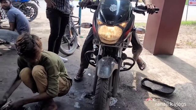Mera Pulsar Ka Chain Tut Gaya😩 смотреть онлайн