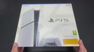 PS 5 Slim распаковка и сравнение с PS 5 Fat
