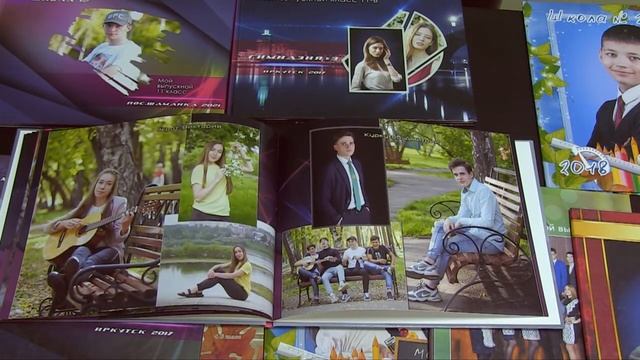 Школьные фотоальбомы в фотостудии Эволюция смотреть онлайн
