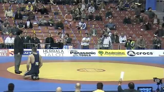 Aslanbek Khushtov (RUS) - Andrzej Deberny (POL) European Championships, Tampere 2008
