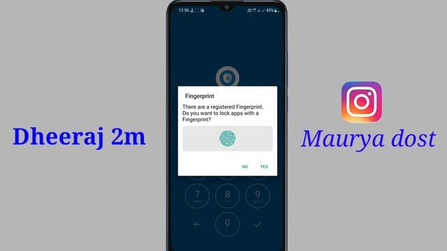 Samsung ke mobile me instagram par lock kaise lagaye | Instagram mein lock Kaise lagaen смотреть онлайн