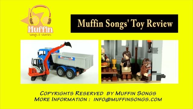 LEGO City Loader and Tipper (Lego 4201) - Muffin Songs' Toy Review смотреть онлайн