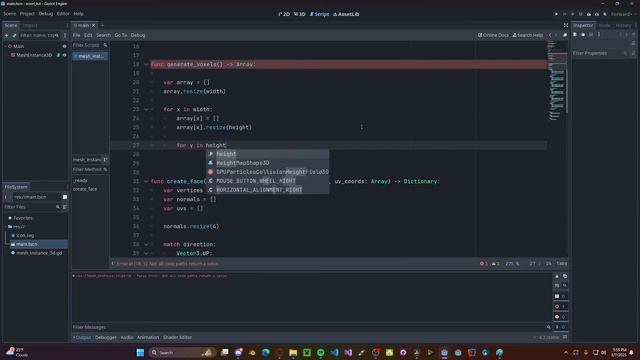 Godot 4 Voxel System (MINECRAFT) Tutorial Pt. 1 смотреть онлайн