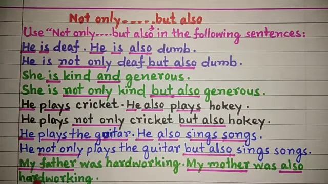 NOT ONLY .... BUT ALSO | USE NOT ONLY | ENGLISH GRAMMAR |LET'S LEARN WITH M.YAQUB | смотреть онлайн