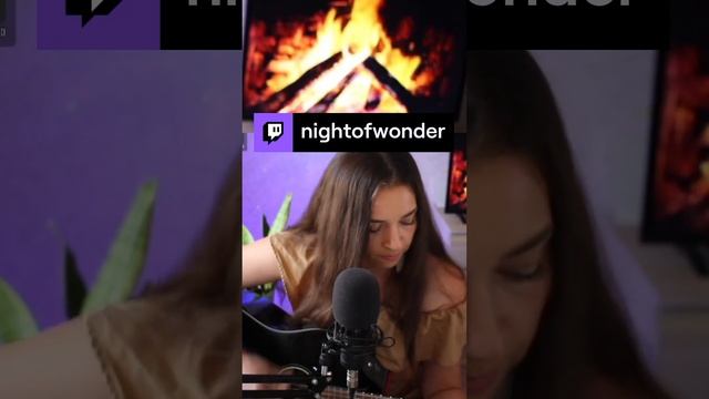 Сыграла на стриме Лесник - Король и Шут на гитаре. Подпишись на... | nightofwonder с помощью #Twitch смотреть онлайн