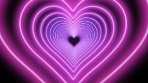 ФОН / НЕОНОВЫЕ СЕРДЕЧКИ / 1 ЧАС #фон#1час Neon Hearts Background Video Переливающиеся Сердца