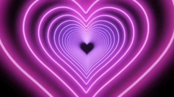 ФОН / НЕОНОВЫЕ СЕРДЕЧКИ / 1 ЧАС #фон#1час Neon Hearts Background Video Переливающиеся Сердца