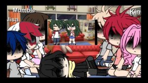 ▪︎°☆~¤~Реакция 1-А класса+Иида+Шота Айзава реагируют на Деку и Тсую~☆(брат и сестра)☆~+Dead Деку Ау