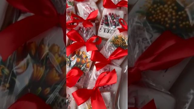 Пряники и наборы с пряниками к 8 марта уже вовсю готовятся🌸 смотреть онлайн