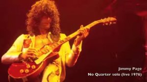 Jimmy Page solo No Quarter 1976