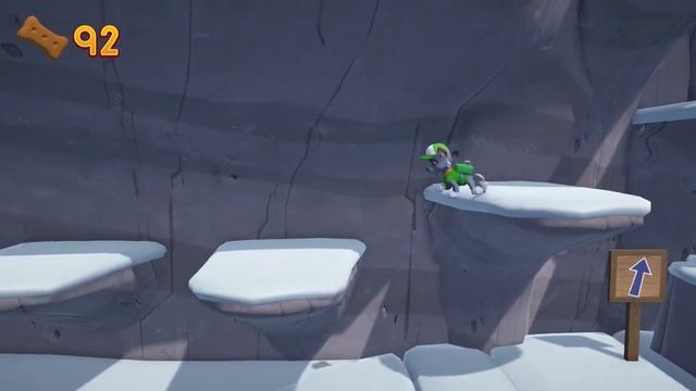 Щенячий патруль PawPatrol Рокки и Эверест спасают Джейка с подьемника