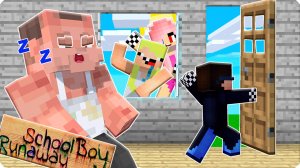 😝 СНОТВОРНОЕ ДЛЯ ПАПЫ НОВЫЙ СПОСОБ ПОБЕГА СКУЛБОЙ РАНЕВЕЙ SCHOOL BOY RUNAWAY НУБИК ШЕДИ ЛЕСКА