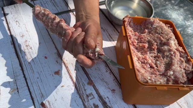 Люля кебаб из курицы! Супер рецепт! смотреть онлайн