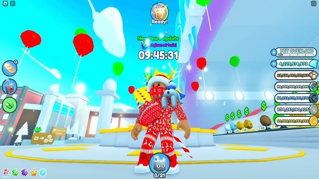 🎁КАК ПОЛУЧИТЬ NEW YEARS GIFT С HUGE ПЕТАМИ БЕСПЛАТНО! PET SIMULATOR X NEW YEARS UPDATE! смотреть онлайн