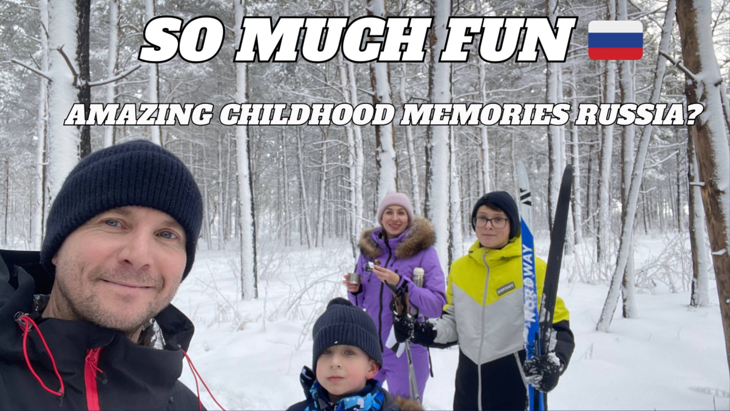 Удивительные воспоминания детства в России | Детям так весело зимой смотреть онлайн
