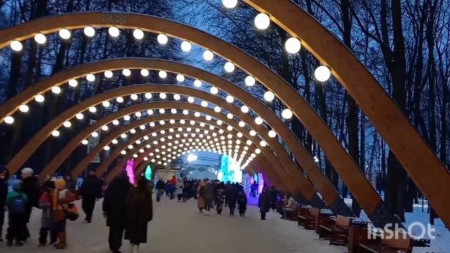 Парк Сокольники зимой. смотреть онлайн