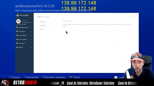 Problemas y Fallos Hack PS4 5.05 - RetroGamer Live смотреть онлайн