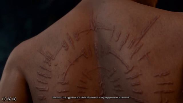 Baldur's Gate 3 - Helping Astarion to read his scars - devil pact knowledge in Act 1 смотреть онлайн
