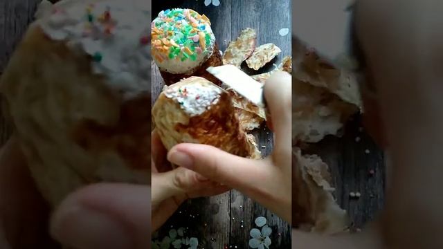 Режу мыльный кулич/ пасхальный кулич из мыла смотреть онлайн