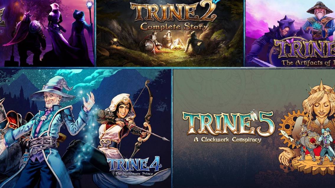 Серия Trine смотреть онлайн
