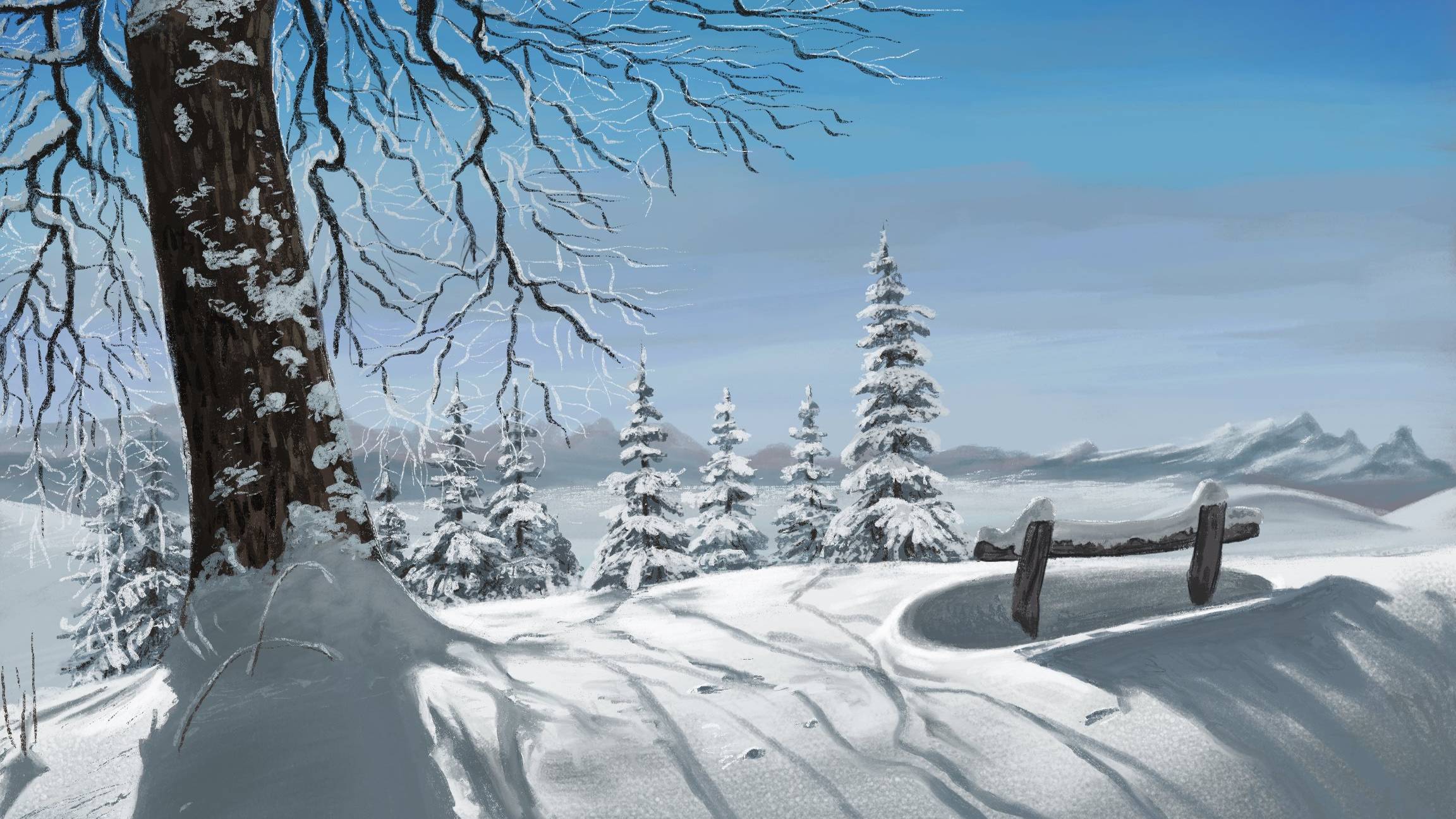 Digital painting in ArtRage Цифровая живопись в ArtRage 147 смотреть онлайн
