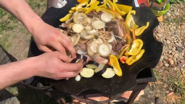 Баранина на садже . Д.Р. у кума Алексея смотреть онлайн