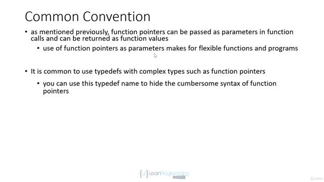 112 Function pointers смотреть онлайн