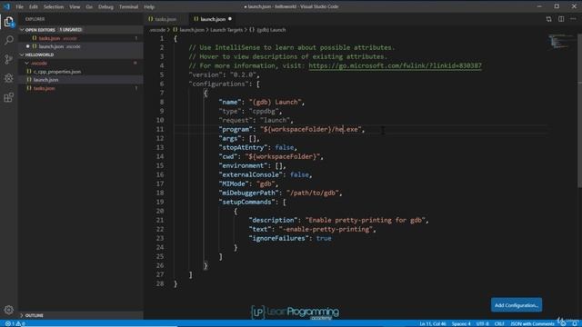 017 Creating a Workspace and configuring the compiler in Visual Studio Code смотреть онлайн