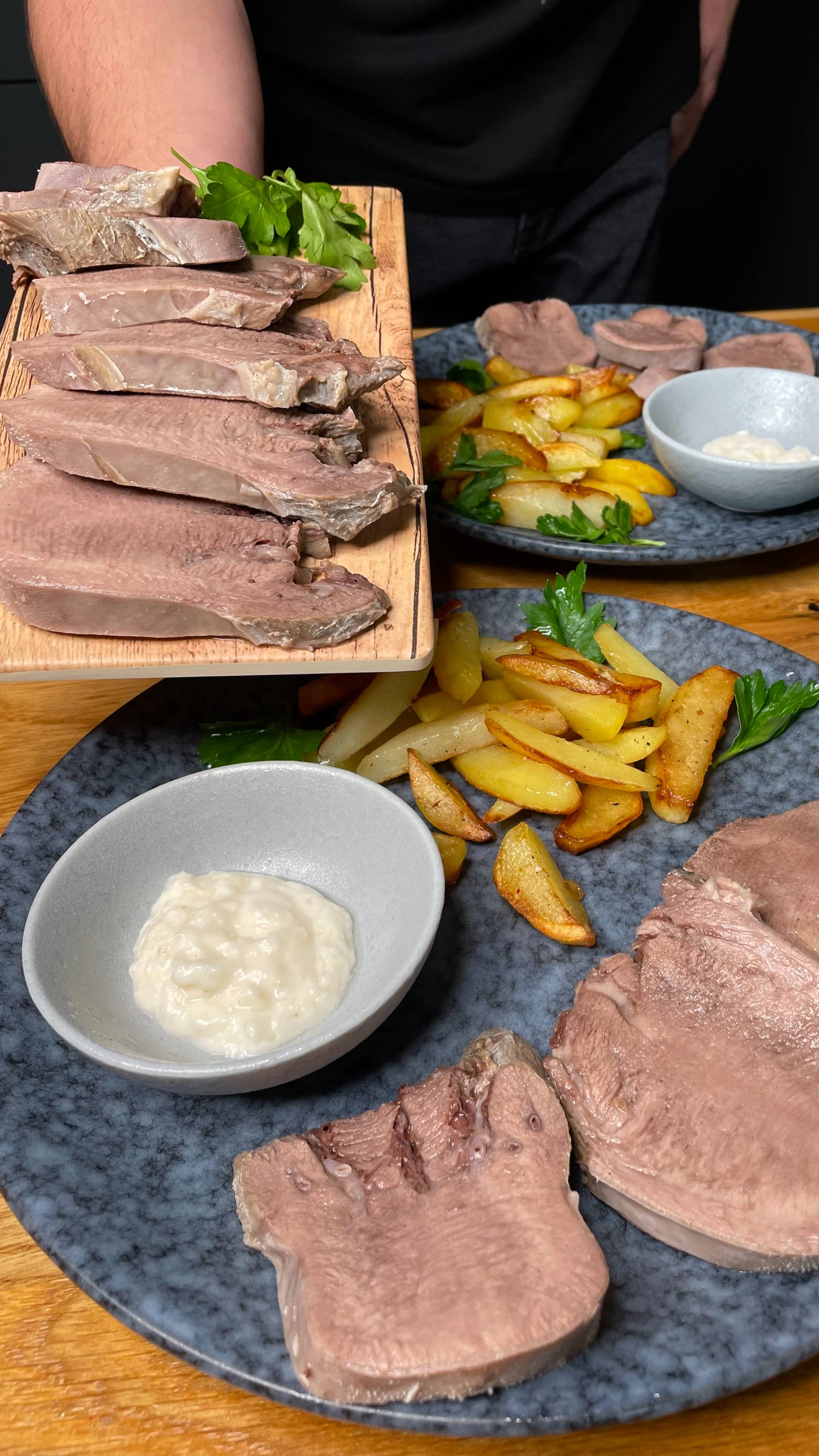 Показываю как вкусно приготовить говяжий язык смотреть онлайн