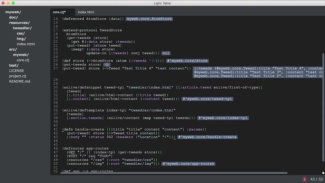 34. Pulling It All Together - Part 2 - Learning Path Clojure Fun смотреть онлайн