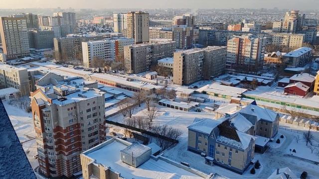 Барнаул, вид с дома "Анастасия", 23 этаж смотреть онлайн