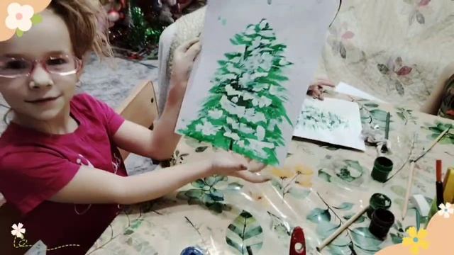 Рисуем лесную красавицу