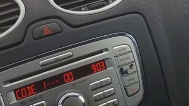 Код магнитолы Форд Фокус 2 смотреть онлайн