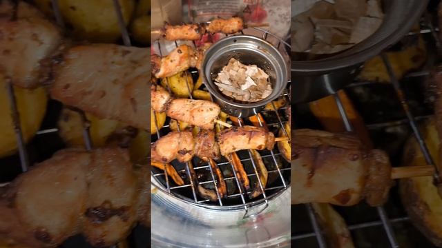 Домашний шашлык в аэрогриле